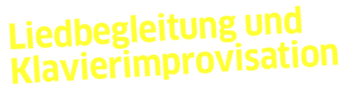 Liedbegleitung und Klavierimprovisation